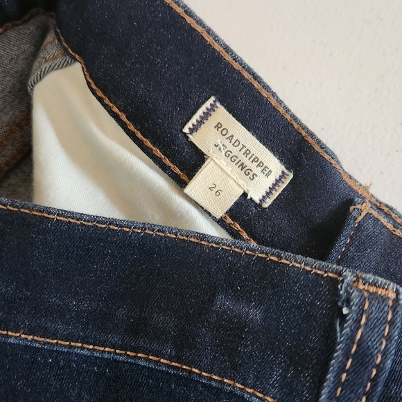 Madewell Roadtripper Jeggings Jeans High Rise Pember Dark Wash New Size 26 - Picture 7 of 11
